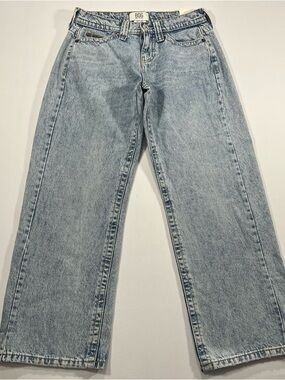 BDG Kayla LowRider Jeans Low Rise Slouchy Boyfriend Vintage Blue 26